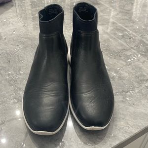 New Cole Haan leather booties. Rain resistant.